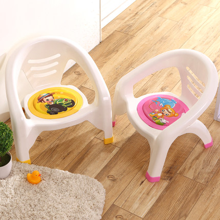 儿童椅子宝宝会叫椅靠背椅幼儿园椅子塑料板凳餐盘凳卡通婴儿餐椅