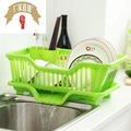 包邮 厨房沥水碗架单层 厨房碗筷收纳置物架厨房 沥水碗架塑料