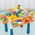 适合四五岁男孩玩的玩具儿童积木拼装益智带桌子台大颗粒拼搭动脑