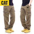 男士复古工装裤TNFCAT/卡特美式多口袋休闲户外运动宽松直筒长裤