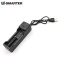 USB充电器18650座充兼容14500、10440、26650手电头灯锂电池充电