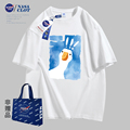 NASA2024夏季新款青少年时尚潮流港风百搭休闲情侣T恤打底衫