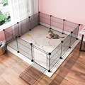 宠物围栏室内中小型犬泰迪兔笼子家用猫咪放风栅栏狗笼子自由组合