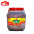 中邦特辣王2.1kg罐装商用实惠拌面烧烤牛杂蒜蓉辣椒酱