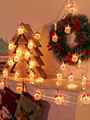 圣诞节彩灯串雪人老人圣诞树装饰灯橱窗店铺场景布置创意挂饰挂件