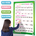 汉语拼音字母表墙贴小学拼音声母韵母拼读全表训练挂图一年级拼音