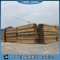 枕木垫木吊车用支腿实木方木条铁路枕木长方形机械设备垫木硬杂木