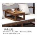 新中式全实木罗汉床小户型家用客厅两用沙发床民宿简约现代贵妃榻