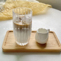 。韩国小众ins风简约玻璃杯子 少女心泡泡杯家用水杯果汁杯冰咖啡