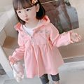 韩系女童秋装外套2021新款儿童洋气时髦小童2岁女孩3宝宝春秋风衣