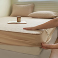 【小呼精选】大豆纤维床笠纺织品单件套床单床垫保护套防滑床罩