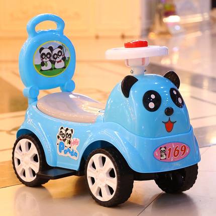 扭扭车 1到3岁儿童车子可骑玩具车可做人新款四轮宝宝溜溜车