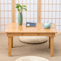 定制楠竹可折叠炕桌加厚飘窗饭桌榻榻米桌实木书桌小方桌家用茶几