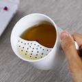 青花瓷泡茶杯陶瓷喝茶杯带盖过滤茶水分离杯办公室杯子花茶滤茶杯