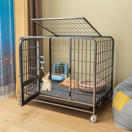兔笼子兔子专用笼子宠物窝屋室内自动清粪家用特大号新式兔笼别墅