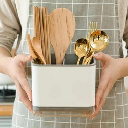 家用筷子篓置物架筷子笼家庭多功能放勺子厨房沥水筷子筒收纳盒