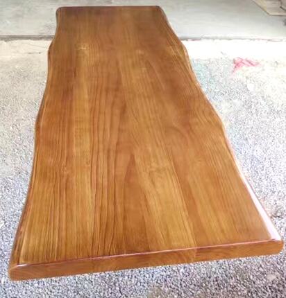 定做实木板台面板定制吧台板桌面板厚木板订做电脑桌办公桌榆木板