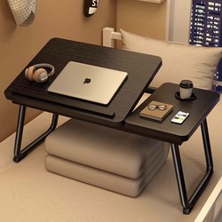 可升降床上小桌子电脑桌大号可折叠宿舍上下铺学生书桌卧室学习桌