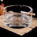 烟灰缸创意个性潮流水晶玻璃欧式大号家用客厅办公室KTV烟缸摆件