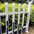 塑钢栅栏护栏篱笆别墅厂区花园护栏PVC绿化围墙庭院栏杆商场围栏
