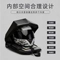 摩托车骑士硬壳背包双肩机车碳纤头盔全盔包超大容量防水骑行装备