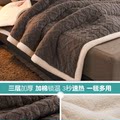 珊瑚绒毛毯加厚冬季毯子午睡盖毯加绒保暖床单被子冬被床毯沙发毯