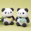 熊猫萌兰挂件正版可爱熊猫玩偶挂饰背包书包挂件毛绒玩具钥匙扣小