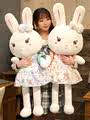 布娃娃玩具女孩兔子毛绒玩偶儿童女陪睡觉抱枕大号小白兔公仔礼物