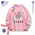 现货速发NASA女童卫衣2024春秋新款卡通兔子休闲运动洋气童装纯棉
