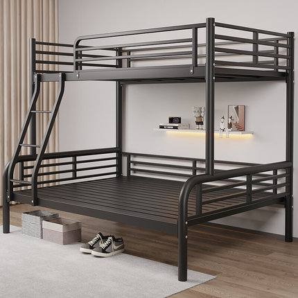 新品上下床双层床家用铁艺两层高低儿童床小户型宿舍上下铺铁架子