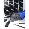 IWISS太阳能光伏压线钳扳手MC4端子连接器压接钳套装A2546B工具包
