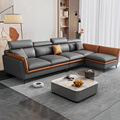 新款布艺沙发客厅大小户型直排简约现代猫爪科技布三人位乳胶沙发