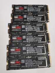 三星980 pro 500G  固态硬盘m.2