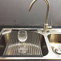 厨房304不锈钢沥水架 水槽水池碗碟盆折叠沥水篮滤水漏水篮沥水帘