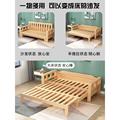 源氏木语全实木可折叠沙发床小户型两用可变床现代简约伸缩床多功