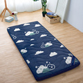 学生床垫宿舍单人上下铺垫背1.2米1.0折叠褥子1.5/1.8米床褥加厚