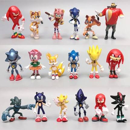 Sonic The Hedgehog Hand Operated PSP Game Doll Action Figure