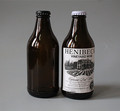 全新296ml棕色啤酒瓶空瓶 密封玻璃瓶 新式咖啡容器 精酿啤酒瓶