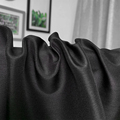 七彩之韵平价31姆米黑色重磅丝棉真丝布料女装秋季连衣裙服装面料