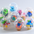 100mm扭蛋玩具游艺机大扭蛋球现货儿童小礼品商用透明扭扭蛋场景