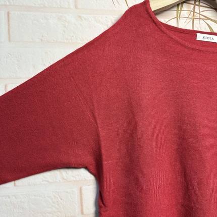 本命年大码胖mm个性冬季新款宽松加厚毛衣外套新年红色针织衫新年