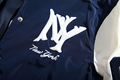 MBNY洋基棒球队秋冬季新款男女情侣修身刺绣加棉棒球服大码飞行夹