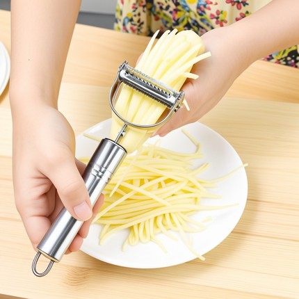 厨房家用多功能刮土豆丝切丝器切菜器削皮刀萝卜擦丝刨丝神器黄瓜