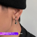 男耳钉2021年新款潮女耳夹无耳洞耳饰特别设计感高级钛钢耳环饰品