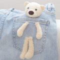 泰迪小熊公仔儿童衣服装饰品辅料DIY服装配件分体小兔子毛绒玩具