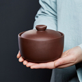紫砂茶叶罐茶叶存储罐密封罐陶瓷普洱茶醒茶罐家用散茶收纳盒高端