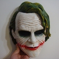 joker小丑面具抖音道具cos万圣节蝙蝠侠恐怖暗夜骑士树脂面具小丑