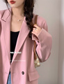 高定版西装外套女春秋2023新款韩版宽松小个子显瘦设计感高级西服
