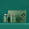 2024茶叶罐玻璃罐密封罐绿茶毛尖茶叶礼盒装高档包装盒空礼盒定制
