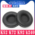 适用 AKG 爱科技 K52 K72 K92 k240 K240S K721 K241 K242 耳机套耳罩海绵套保护套皮革替换配件头梁垫横梁